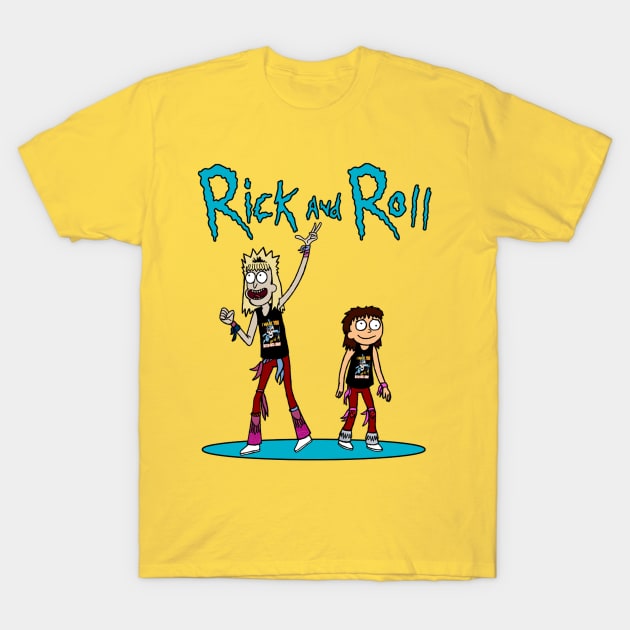 Rick n Roll Express T-Shirt by PentaGonzo